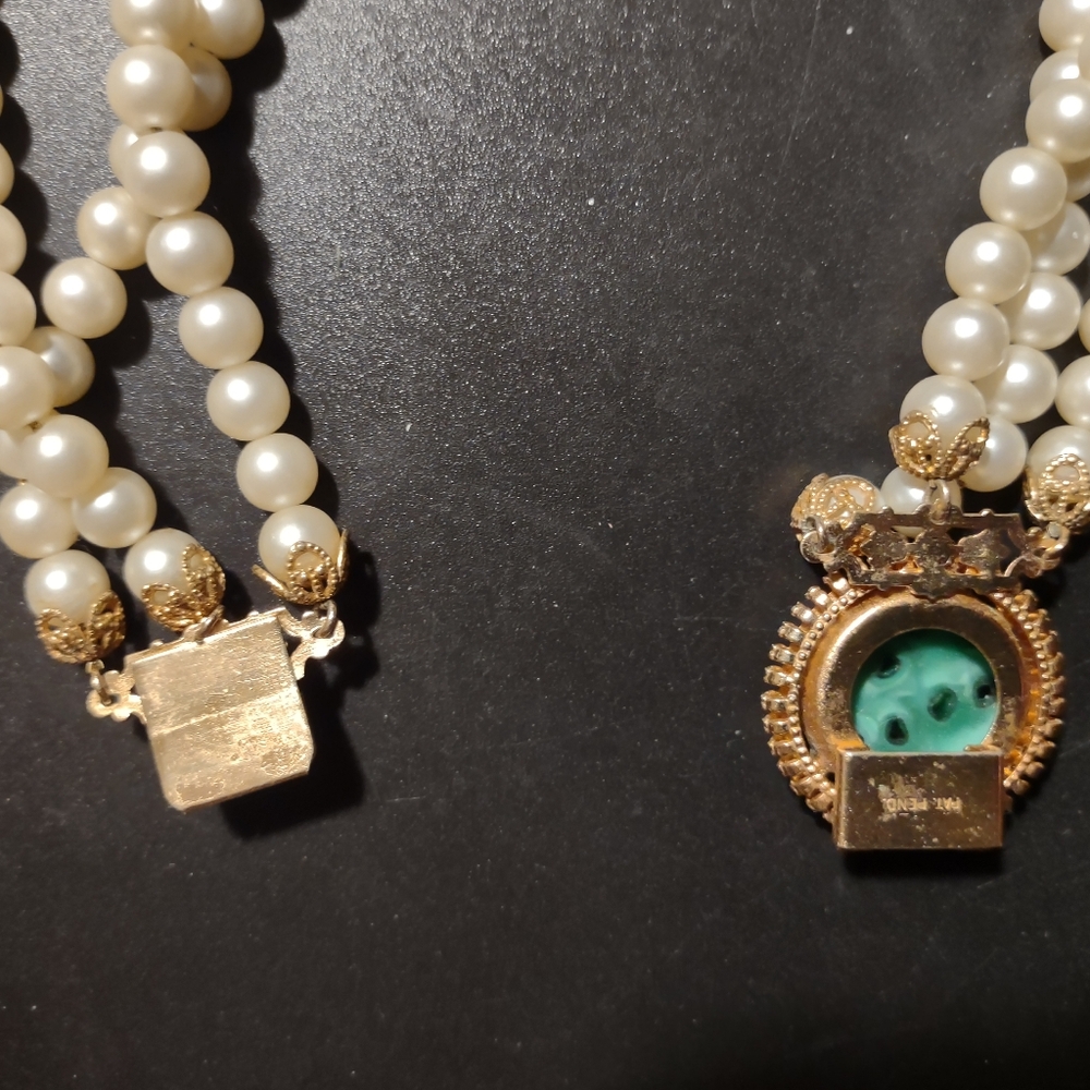 Napier vintage pearl necklace